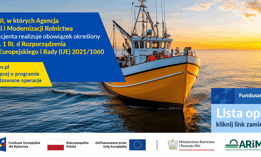 Program Fundusze Europejskie dla Rybactwa na lata 2021-2027 – aktualności